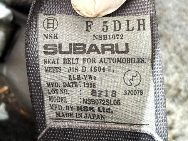 1999 SUBARU PLEO