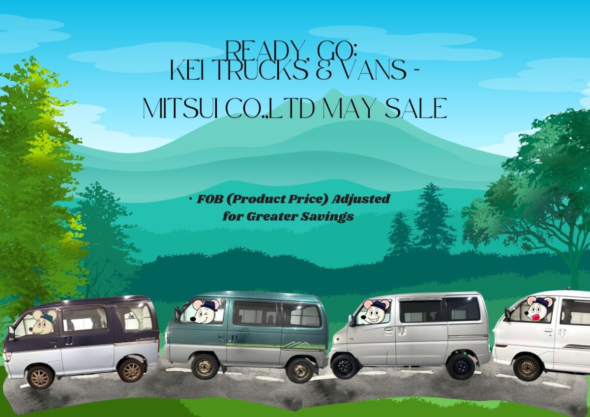 Mitsui co.,ltd. exporting Japanese used cars from Japan.