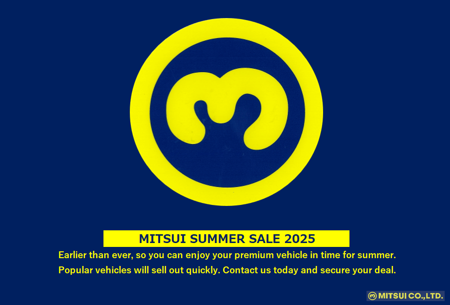 Mitsui co.,ltd. exporting Japanese used cars from Japan.