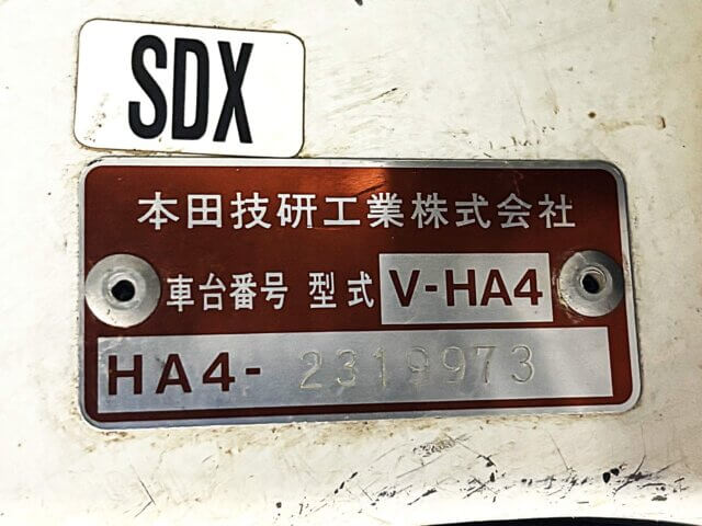 1996 HONDA ACTY TRUCK