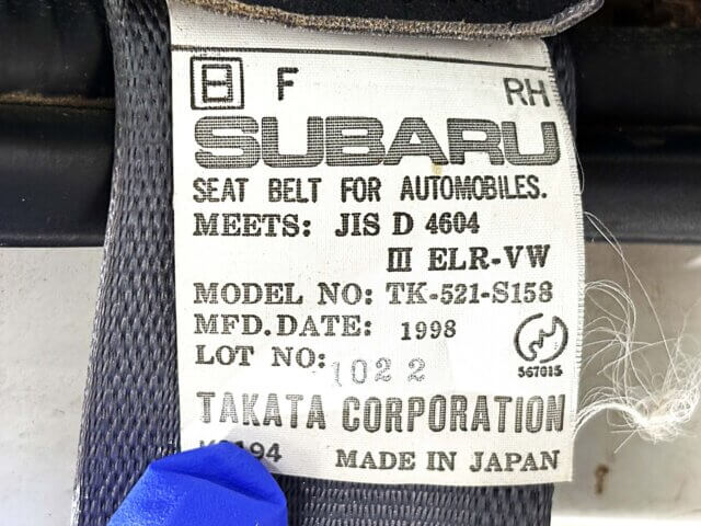 1998 SUBARU SAMBAR TRUCK