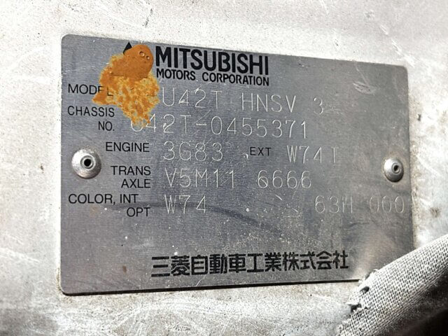 1997 MITSUBISHI MINICAB TRUCK