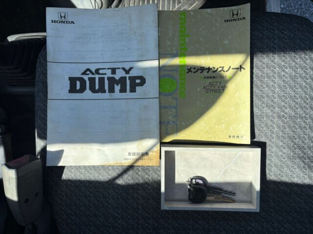 1998 HONDA ACTY TRUCK DUMP