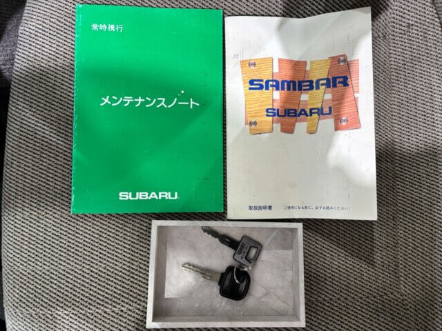 2000 SUBARU SAMBAR VANSAMBAR VAN CLASSIC