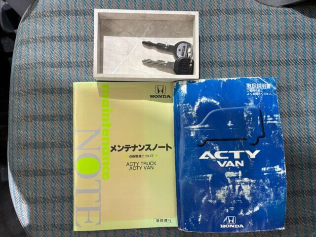 2000 HONDA ACTY VAN