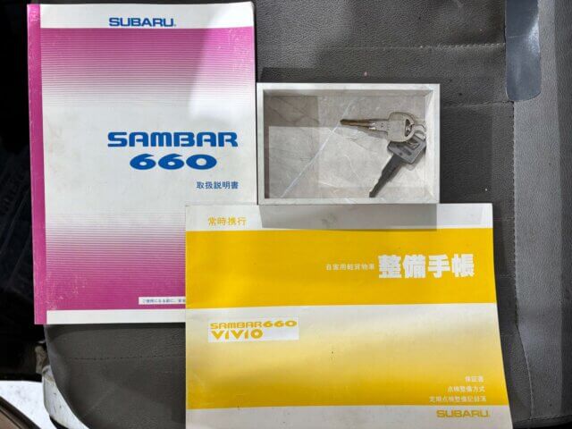 1993 SUBARU SAMBAR TRUCK