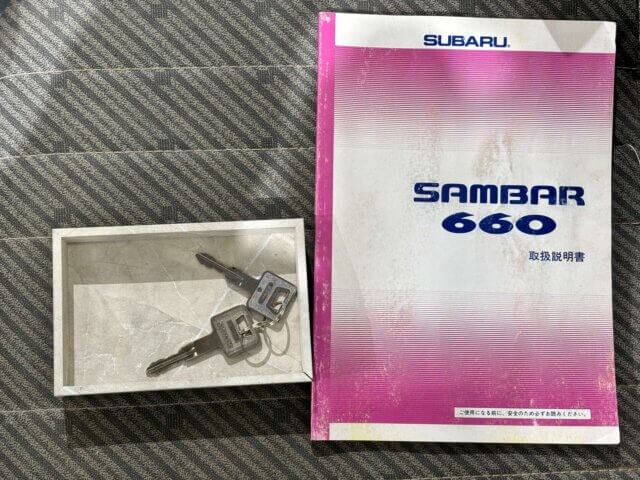 1993 SUBARU SAMBAR TRUCK DUMP