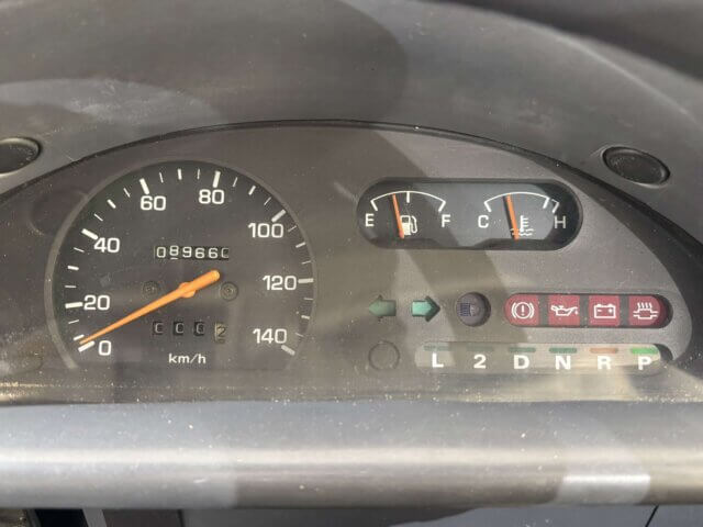 1993 DAIHATSU MIRA WALKTHROUGH VAN