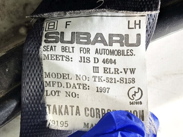 1997 SUBARU SAMBAR TRUCK