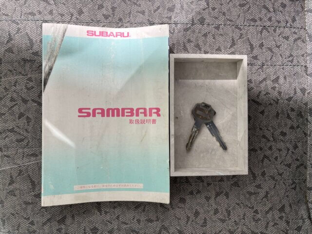 1998 SUBARU SAMBAR VAN