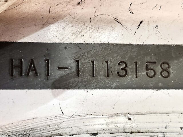 1989 HONDA ACTY TRUCK