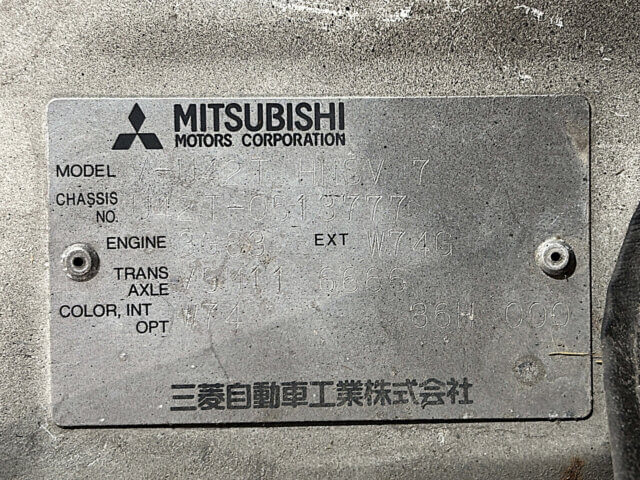 1998 MITSUBISHI MINICAB TRUCK