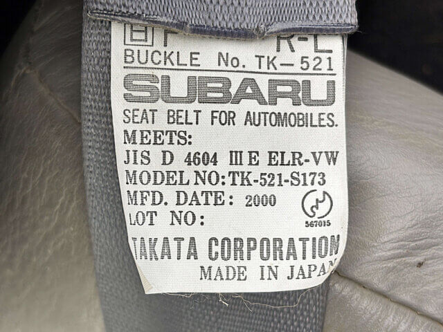 2000 SUBARU SAMBAR TRUCK