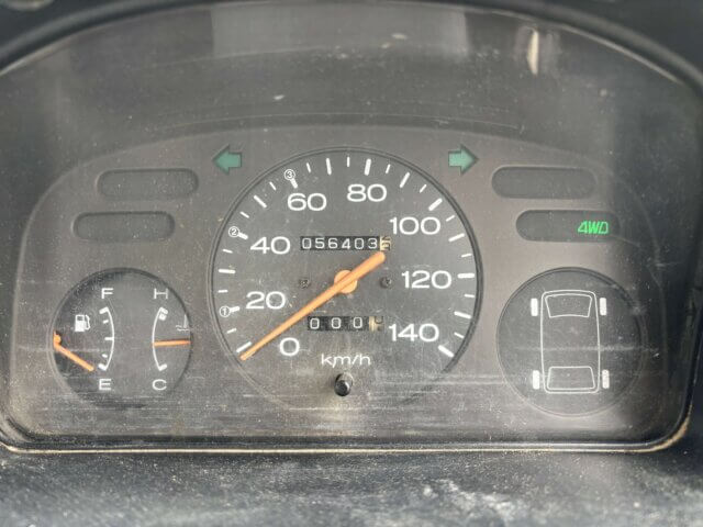 1994 SUBARU SAMBAR TRUCK DUMP