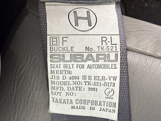 2001 SUBARU SAMBAR TRUCK