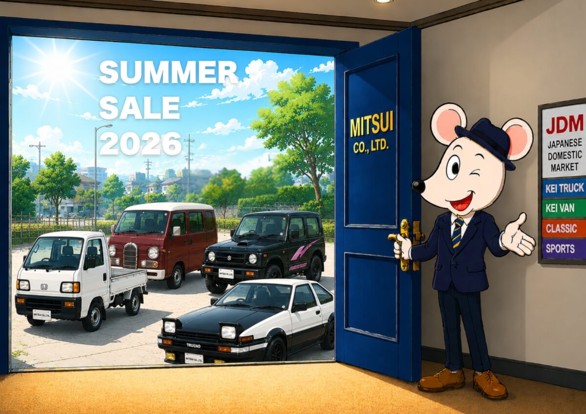 Mitsui co.,ltd. exporting Japanese used cars from Japan.