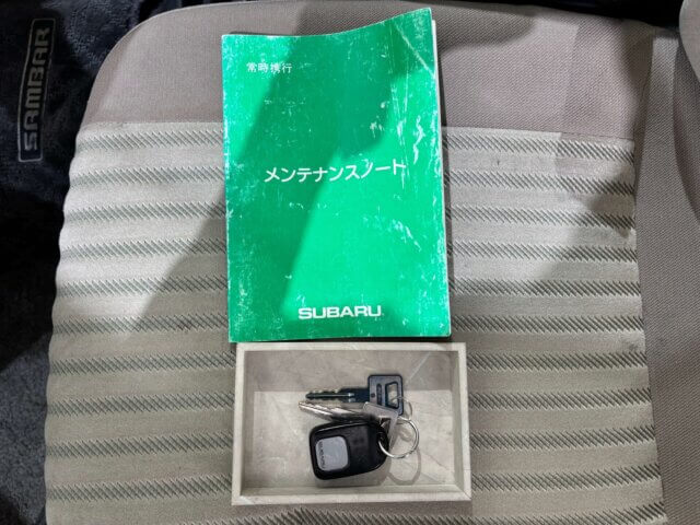 2000 SUBARU SAMBAR TRUCK CLASSIC
